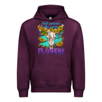 Mauve Wine find someone who grows flowers Urban Hoodie - texasbilliewilder
