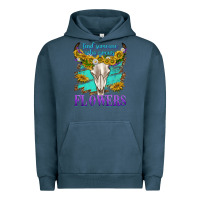 Pigment Midnight Navy find someone who grows flowers Urban Hoodie - texasbilliewilder
