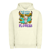 Pigment Pistachio find someone who grows flowers Urban Hoodie - texasbilliewilder