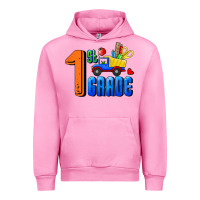 Fuchsia Pink First Grade Urban Hoodie - RanaPortraitStore