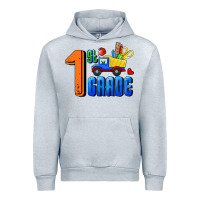 Heather Grey First Grade Urban Hoodie - RanaPortraitStore