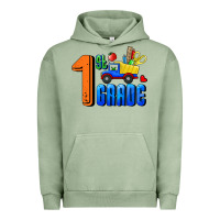 Pigment Oil Green First Grade Urban Hoodie - RanaPortraitStore