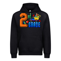 Black Second Grade Urban Hoodie - RanaPortraitStore