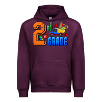 Mauve Wine Second Grade Urban Hoodie - RanaPortraitStore