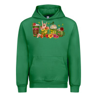 Emerald floral hustler coffee cups Urban Hoodie - texasbilliewilder
