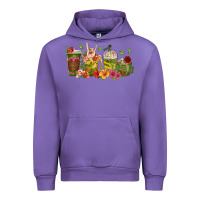Tulip floral hustler coffee cups Urban Hoodie - texasbilliewilder