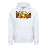 White floral hustler coffee cups Urban Hoodie - texasbilliewilder