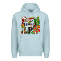 Blue Mist santa's favorite lpn Premium Hoodie - Zillion Design Studio