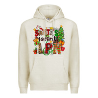 Oatmeal Heather santa's favorite lpn Premium Hoodie - Zillion Design Studio