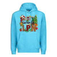 Ocean Blue santa's favorite lpn Premium Hoodie - Zillion Design Studio