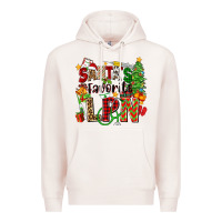 Pale Pink santa's favorite lpn Premium Hoodie - Zillion Design Studio