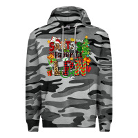 Slate Camo santa's favorite lpn Premium Hoodie - Zillion Design Studio