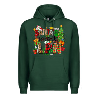 Sports Green santa's favorite lpn Premium Hoodie - Zillion Design Studio