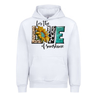 White for the love of sunshine Urban Hoodie - texasbilliewilder