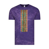 Cloud Purple Fall Pattern Vintage Tee - Artiststas