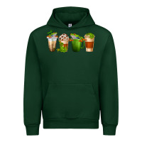Forest Green frog coffee cups Urban Hoodie - texasbilliewilder