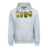Heather Grey frog coffee cups Urban Hoodie - texasbilliewilder