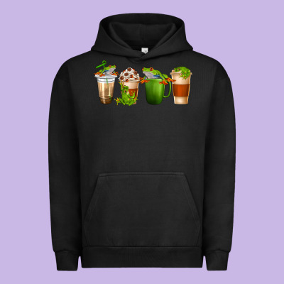 Urban Hoodie frog coffee cups