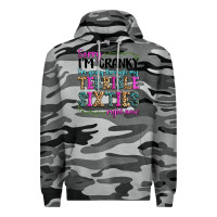 Slate Camo sorry im cranky im going through my terrible sixties right now Premium Hoodie - texasbilliewilder