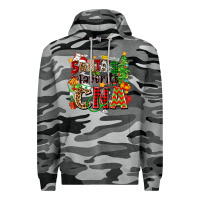 Slate Camo santa's favorite cna Premium Hoodie - Zillion Design Studio