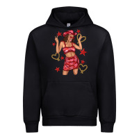 Black heart cowgirl Urban Hoodie - texasbilliewilder