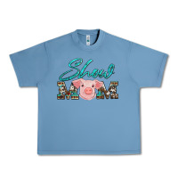 Pebble Blue show mom pig Urban Heavy Tee - Artiststas