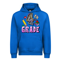 Cobalt Fourth Grade Urban Hoodie - RanaPortraitStore