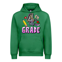 Emerald Fourth Grade Urban Hoodie - RanaPortraitStore