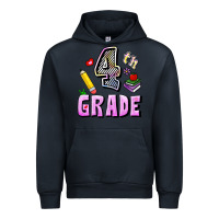Navy Fourth Grade Urban Hoodie - RanaPortraitStore