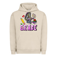 Pigment French Oak Fourth Grade Urban Hoodie - RanaPortraitStore