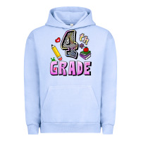Pigment Grape Ice Fourth Grade Urban Hoodie - RanaPortraitStore