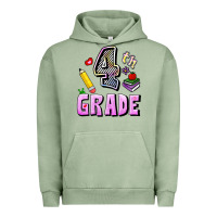Pigment Oil Green Fourth Grade Urban Hoodie - RanaPortraitStore