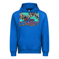 Cobalt hey there cowboy Urban Hoodie - texasbilliewilder