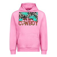 Fuchsia Pink hey there cowboy Urban Hoodie - texasbilliewilder