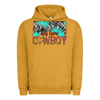 Pigment Peanut Butter hey there cowboy Urban Hoodie - texasbilliewilder