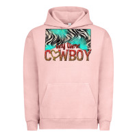 Pigment Salmon hey there cowboy Urban Hoodie - texasbilliewilder