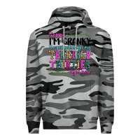 Slate Camo sorry im cranky im going through my terrible thirties right now Premium Hoodie - texasbilliewilder