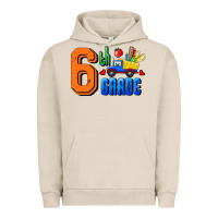 Pigment French Oak Sixth Grade Urban Hoodie - RanaPortraitStore
