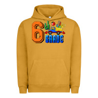 Pigment Peanut Butter Sixth Grade Urban Hoodie - RanaPortraitStore