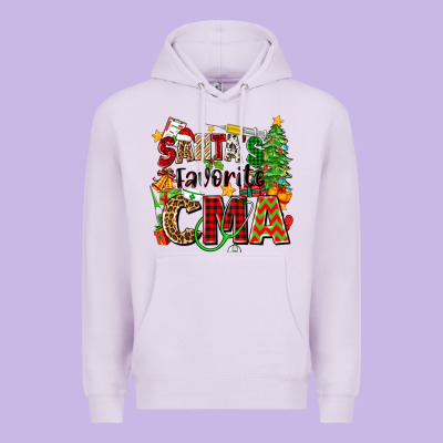 Santa's Favorite Cma Premium Hoodie Designed By Zillion Design Studio