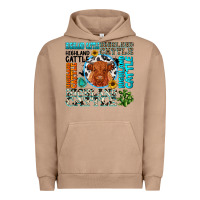 Highland Cattle Urban Hoodie | Teevron