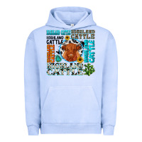 Pigment Grape Ice highland cattle Urban Hoodie - texasbilliewilder