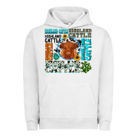 Pigment Lunar Rock highland cattle Urban Hoodie - texasbilliewilder