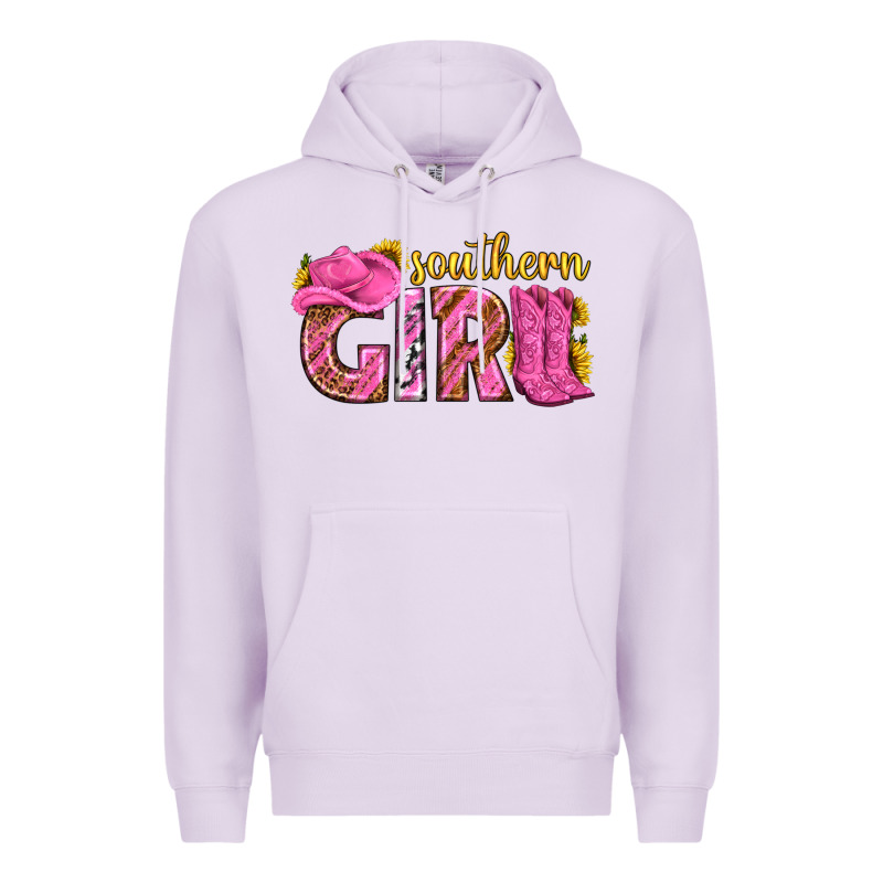 Southern Girl Western Premium Hoodie by texasbilliewilder | Teevron