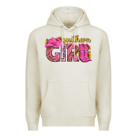 Oatmeal Heather southern girl western Premium Hoodie - texasbilliewilder