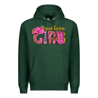Sports Green southern girl western Premium Hoodie - texasbilliewilder