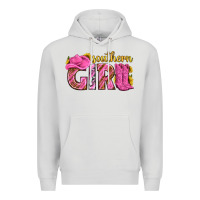 Dove Grey southern girl western Premium Hoodie - texasbilliewilder