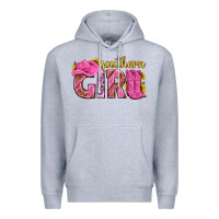 Heather Grey southern girl western Premium Hoodie - texasbilliewilder