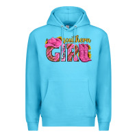 Ocean Blue southern girl western Premium Hoodie - texasbilliewilder