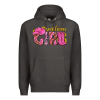 Smoke southern girl western Premium Hoodie - texasbilliewilder